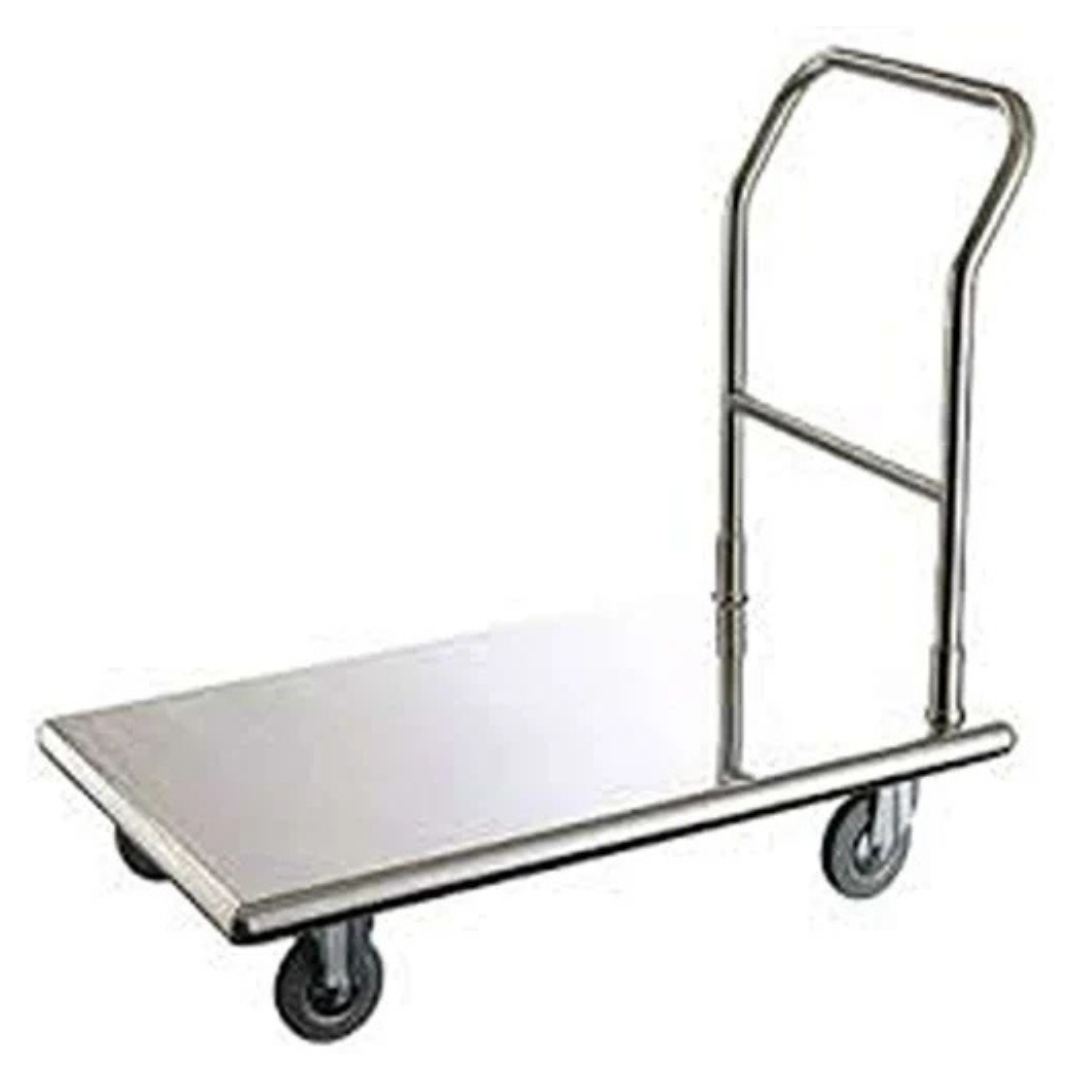 Stainless Steel Platform Goods Trolley